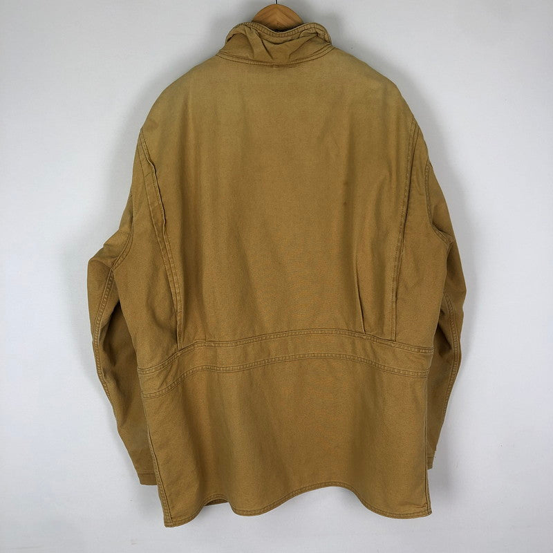 【現状渡し品】【メンズ】 WOOLRICH ウールリッチ 80's DUCK HUNTING JACKET VINTAGE 80年代 ダック ハンティングジャケット ライトアウター ヴィンテージ 144-251128-yy-14-tei サイズ：L カラー：ベージュ 万代Net店