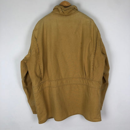【現状渡し品】【メンズ】 WOOLRICH ウールリッチ 80's DUCK HUNTING JACKET VINTAGE 80年代 ダック ハンティングジャケット ライトアウター ヴィンテージ 144-251128-yy-14-tei サイズ：L カラー：ベージュ 万代Net店