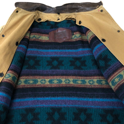 【現状渡し品】【メンズ】 WOOLRICH ウールリッチ 80's DUCK HUNTING JACKET VINTAGE 80年代 ダック ハンティングジャケット ライトアウター ヴィンテージ 144-251128-yy-14-tei サイズ：L カラー：ベージュ 万代Net店