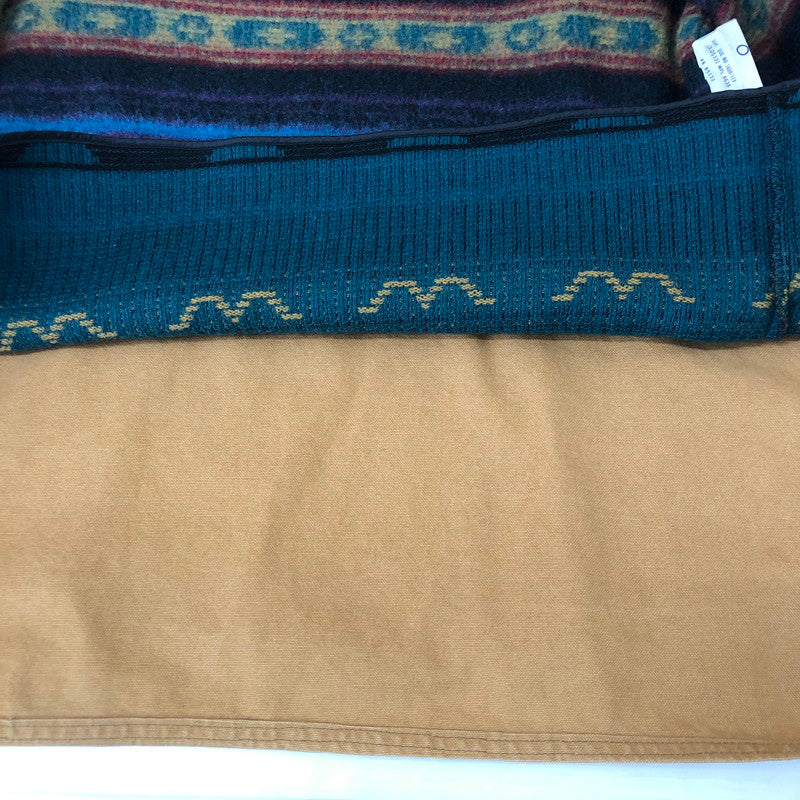 【現状渡し品】【メンズ】 WOOLRICH ウールリッチ 80's DUCK HUNTING JACKET VINTAGE 80年代 ダック ハンティングジャケット ライトアウター ヴィンテージ 144-251128-yy-14-tei サイズ：L カラー：ベージュ 万代Net店