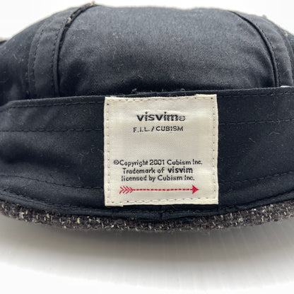【中古品】【メンズ】 visvim ビズビム HONUS CAP 0119203003019 ホーナス キャップ 帽子 ウール リネン シルク 185-260805-ko-08-tei サイズ：SM カラー：ブラウン 万代Net店