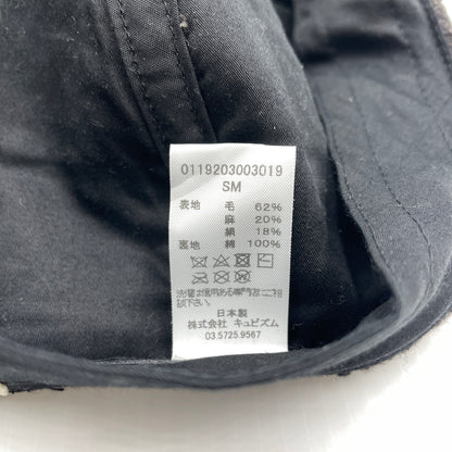【中古品】【メンズ】 visvim ビズビム HONUS CAP 0119203003019 ホーナス キャップ 帽子 ウール リネン シルク 185-260805-ko-08-tei サイズ：SM カラー：ブラウン 万代Net店
