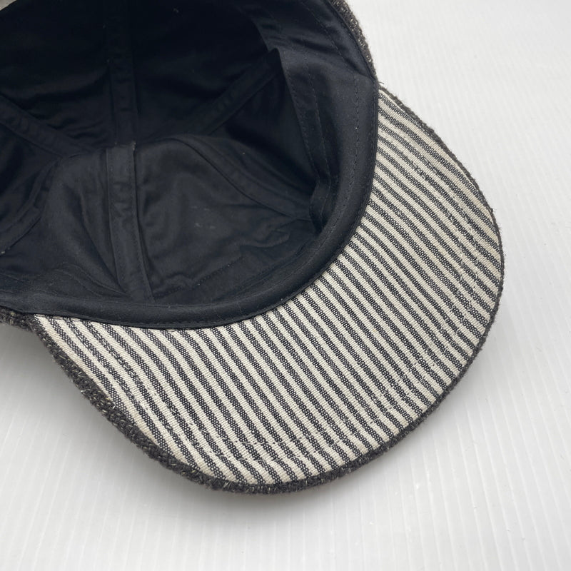【中古品】【メンズ】 visvim ビズビム HONUS CAP 0119203003019 ホーナス キャップ 帽子 ウール リネン シルク 185-260805-ko-08-tei サイズ：SM カラー：ブラウン 万代Net店