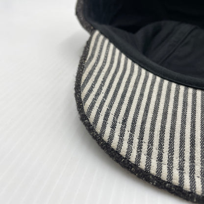 【中古品】【メンズ】 visvim ビズビム HONUS CAP 0119203003019 ホーナス キャップ 帽子 ウール リネン シルク 185-260805-ko-08-tei サイズ：SM カラー：ブラウン 万代Net店