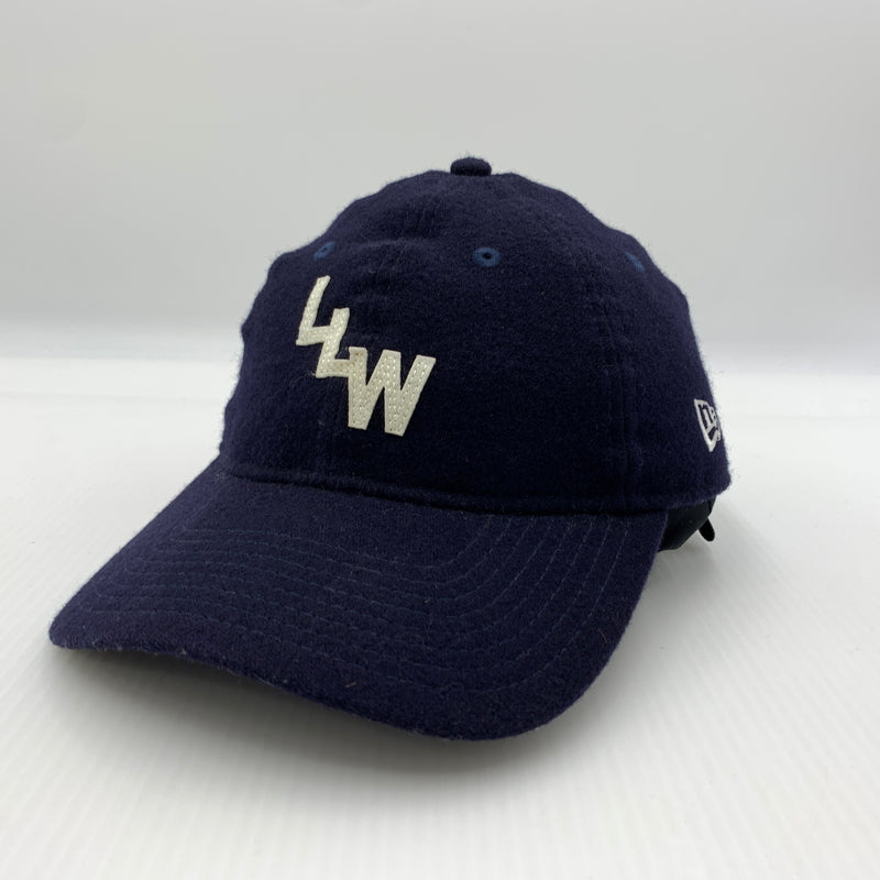 【中古品】【メンズ】 WTAPS ダブルタップス × NEWERA ニューエラ 別注コラボ 22AW 9TWENTY CAP WONY.FLANNEL.NEWERAR.LLW 222NENED-HT02 フランネル キャップ 帽子 185-260730-yo-10-tei サイズ：00 カラー：ネイビー 万代Net店