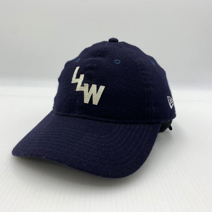 【中古品】【メンズ】 WTAPS ダブルタップス × NEWERA ニューエラ 別注コラボ 22AW 9TWENTY CAP WONY.FLANNEL.NEWERAR.LLW 222NENED-HT02 フランネル キャップ 帽子 185-260730-yo-10-tei サイズ：00 カラー：ネイビー 万代Net店