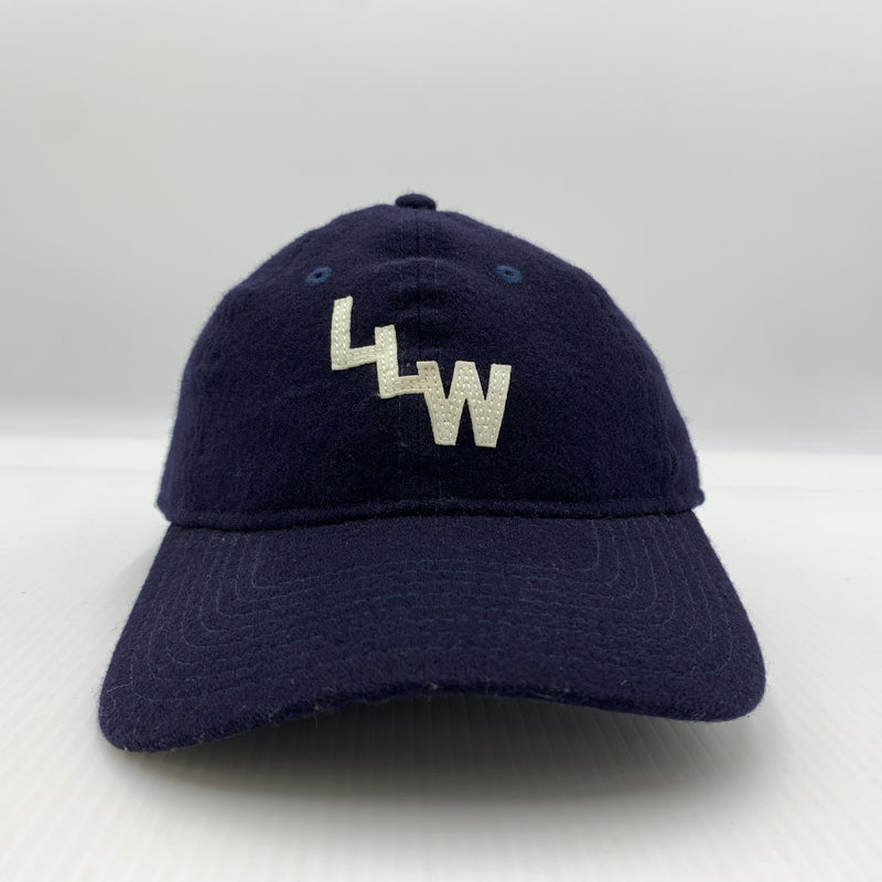 【中古品】【メンズ】 WTAPS ダブルタップス × NEWERA ニューエラ 別注コラボ 22AW 9TWENTY CAP WONY.FLANNEL.NEWERAR.LLW 222NENED-HT02 フランネル キャップ 帽子 185-260730-yo-10-tei サイズ：00 カラー：ネイビー 万代Net店