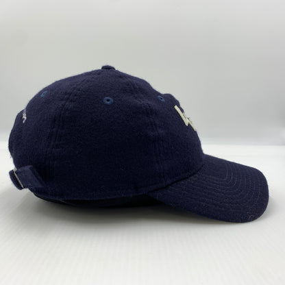 【中古品】【メンズ】 WTAPS ダブルタップス × NEWERA ニューエラ 別注コラボ 22AW 9TWENTY CAP WONY.FLANNEL.NEWERAR.LLW 222NENED-HT02 フランネル キャップ 帽子 185-260730-yo-10-tei サイズ：00 カラー：ネイビー 万代Net店