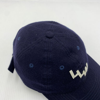 【中古品】【メンズ】 WTAPS ダブルタップス × NEWERA ニューエラ 別注コラボ 22AW 9TWENTY CAP WONY.FLANNEL.NEWERAR.LLW 222NENED-HT02 フランネル キャップ 帽子 185-260730-yo-10-tei サイズ：00 カラー：ネイビー 万代Net店