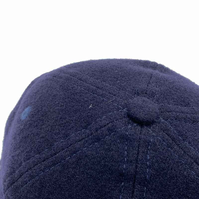 【中古品】【メンズ】 WTAPS ダブルタップス × NEWERA ニューエラ 別注コラボ 22AW 9TWENTY CAP WONY.FLANNEL.NEWERAR.LLW 222NENED-HT02 フランネル キャップ 帽子 185-260730-yo-10-tei サイズ：00 カラー：ネイビー 万代Net店