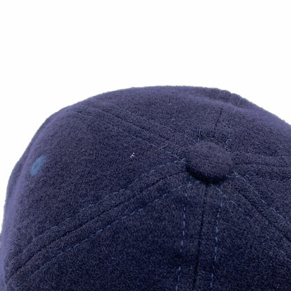 【中古品】【メンズ】 WTAPS ダブルタップス × NEWERA ニューエラ 別注コラボ 22AW 9TWENTY CAP WONY.FLANNEL.NEWERAR.LLW 222NENED-HT02 フランネル キャップ 帽子 185-260730-yo-10-tei サイズ：00 カラー：ネイビー 万代Net店