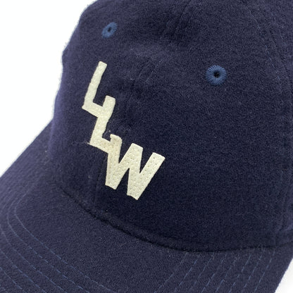 【中古品】【メンズ】 WTAPS ダブルタップス × NEWERA ニューエラ 別注コラボ 22AW 9TWENTY CAP WONY.FLANNEL.NEWERAR.LLW 222NENED-HT02 フランネル キャップ 帽子 185-260730-yo-10-tei サイズ：00 カラー：ネイビー 万代Net店