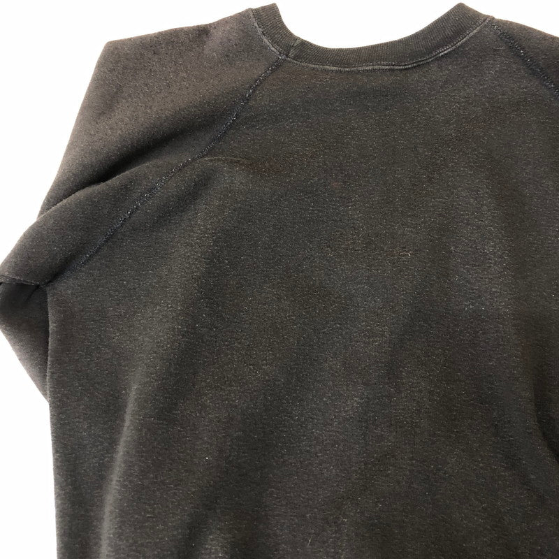 【現状渡し品】【メンズ】 Lee リー 90's LOGO PRINT SWEAT SHIRT 90年代 ロゴプリント スウェットシャツ トップス トレーナー USA製 145-251128-yy-20-tei サイズ：L カラー：ブラック 万代Net店