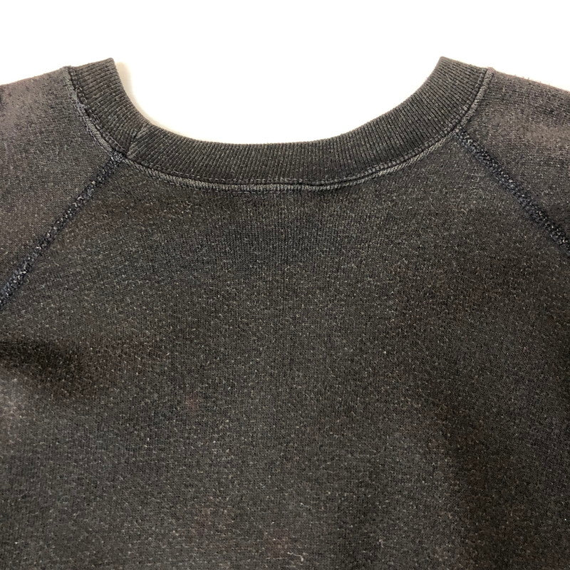 【現状渡し品】【メンズ】 Lee リー 90's LOGO PRINT SWEAT SHIRT 90年代 ロゴプリント スウェットシャツ トップス トレーナー USA製 145-251128-yy-20-tei サイズ：L カラー：ブラック 万代Net店