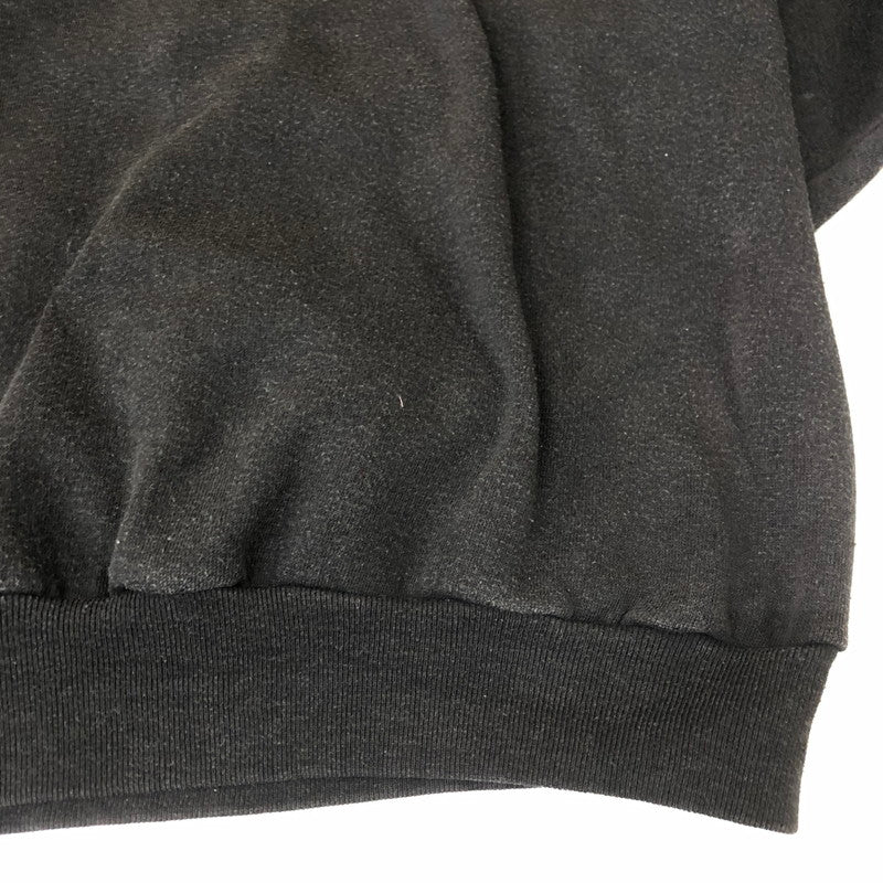 【現状渡し品】【メンズ】 Lee リー 90's LOGO PRINT SWEAT SHIRT 90年代 ロゴプリント スウェットシャツ トップス トレーナー USA製 145-251128-yy-20-tei サイズ：L カラー：ブラック 万代Net店