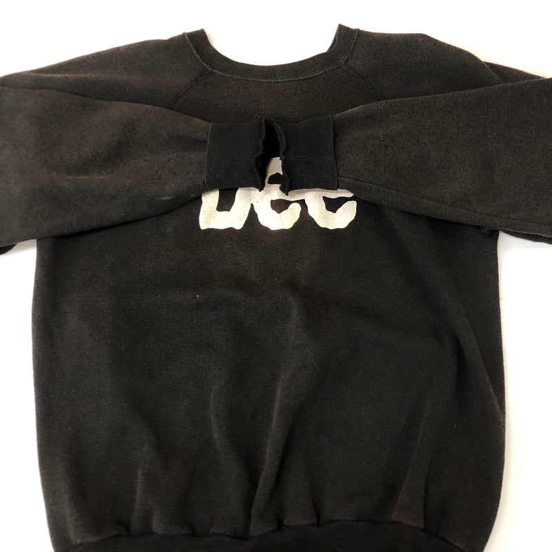【現状渡し品】【メンズ】 Lee リー 90's LOGO PRINT SWEAT SHIRT 90年代 ロゴプリント スウェットシャツ トップス トレーナー USA製 145-251128-yy-20-tei サイズ：L カラー：ブラック 万代Net店