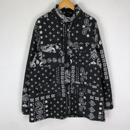 【中古品】【メンズ】 Levi's リーバイス KEARNY FIELD COAT BANDANA REMIX カーニー フィールド コート バンダナ リミックス ライトアウター 145-251128-yy-16-tei サイズ：L カラー：ブラック 万代Net店