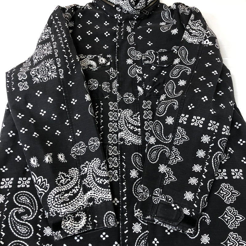 【中古品】【メンズ】 Levi's リーバイス KEARNY FIELD COAT BANDANA REMIX カーニー フィールド コート バンダナ リミックス ライトアウター 145-251128-yy-16-tei サイズ：L カラー：ブラック 万代Net店