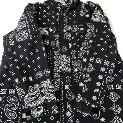 【中古品】【メンズ】 Levi's リーバイス KEARNY FIELD COAT BANDANA REMIX カーニー フィールド コート バンダナ リミックス ライトアウター 145-251128-yy-16-tei サイズ：L カラー：ブラック 万代Net店