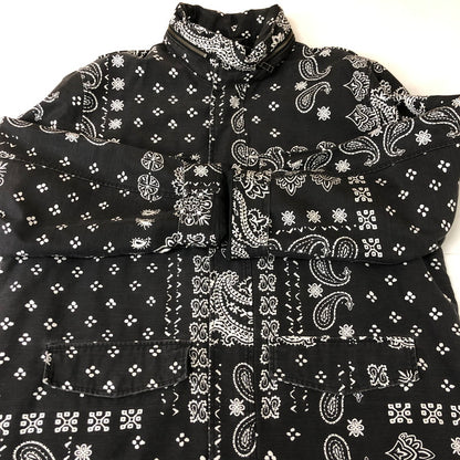 【中古品】【メンズ】 Levi's リーバイス KEARNY FIELD COAT BANDANA REMIX カーニー フィールド コート バンダナ リミックス ライトアウター 145-251128-yy-16-tei サイズ：L カラー：ブラック 万代Net店