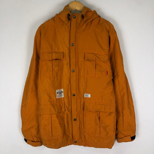 【現状渡し品】【メンズ】 WTAPS ダブルタップス SHERPA JACKET FIELD 091SPDT-JKM02 シェルパ ジャケット フィールド ライトアウター マウンテンパーカー 142-251128-yy-12-tei サイズ：L カラー：オレンジ 万代Net店