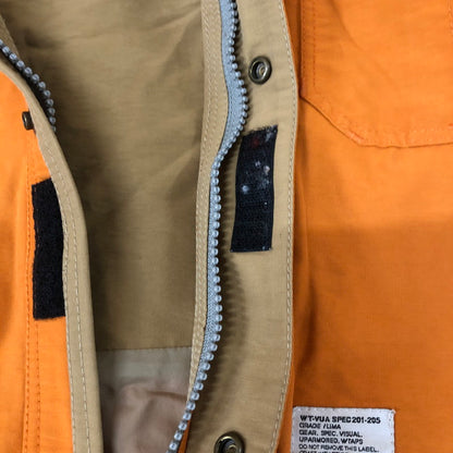 【現状渡し品】【メンズ】 WTAPS ダブルタップス SHERPA JACKET FIELD 091SPDT-JKM02 シェルパ ジャケット フィールド ライトアウター マウンテンパーカー 142-251128-yy-12-tei サイズ：L カラー：オレンジ 万代Net店