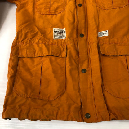 【現状渡し品】【メンズ】 WTAPS ダブルタップス SHERPA JACKET FIELD 091SPDT-JKM02 シェルパ ジャケット フィールド ライトアウター マウンテンパーカー 142-251128-yy-12-tei サイズ：L カラー：オレンジ 万代Net店