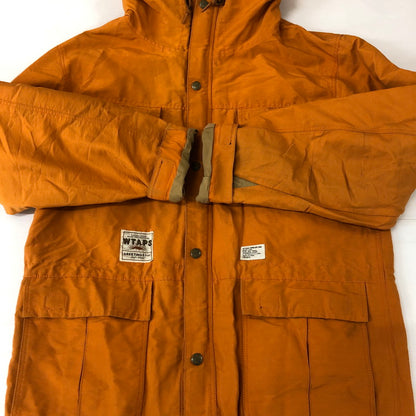 【現状渡し品】【メンズ】 WTAPS ダブルタップス SHERPA JACKET FIELD 091SPDT-JKM02 シェルパ ジャケット フィールド ライトアウター マウンテンパーカー 142-251128-yy-12-tei サイズ：L カラー：オレンジ 万代Net店