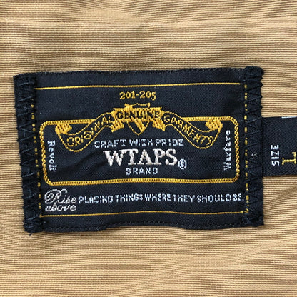 【現状渡し品】【メンズ】 WTAPS ダブルタップス SHERPA JACKET FIELD 091SPDT-JKM02 シェルパ ジャケット フィールド ライトアウター マウンテンパーカー 142-251128-yy-12-tei サイズ：L カラー：オレンジ 万代Net店