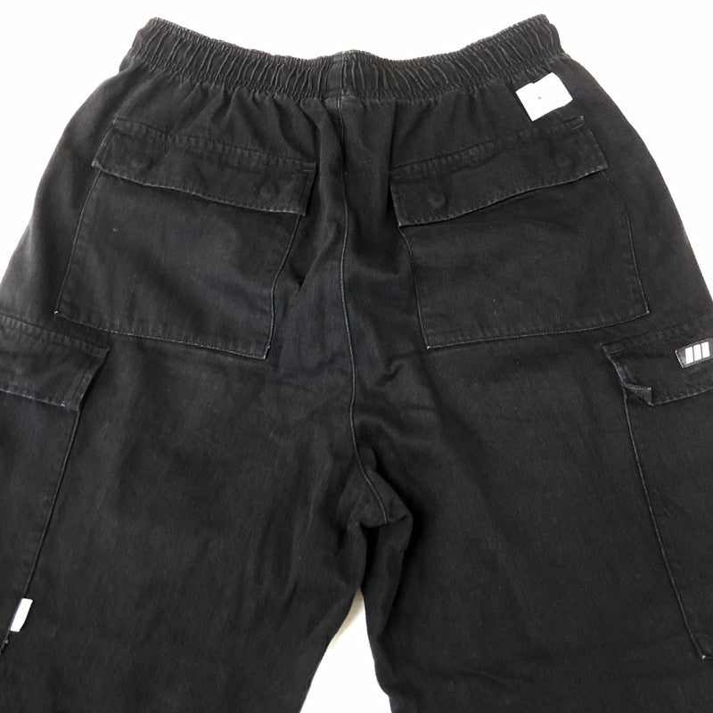 【中古品】【メンズ】 WTAPS ダブルタップス MILT2001 TROUSERS COTTON. DENIM 231WVDT-PTM02 MILT2001 トラウザーズ コットン. デニム ボトムス 153-251128-yy-28-tei サイズ：3 カラー：ブラック 万代Net店