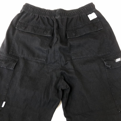 【中古品】【メンズ】 WTAPS ダブルタップス MILT2001 TROUSERS COTTON. DENIM 231WVDT-PTM02 MILT2001 トラウザーズ コットン. デニム ボトムス 153-251128-yy-28-tei サイズ：3 カラー：ブラック 万代Net店