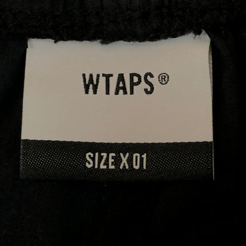 【中古品】【メンズ】 WTAPS ダブルタップス 25SS SDDT2001 TROUSERS NYCO. WEATHER 251CWDT-PTM02 SDDT2001 トラウザーズ NYCO.ウェザー ボトムス パンツ 153-251128-yy-27-tei サイズ：01 カラー：ブラック 万代Net店