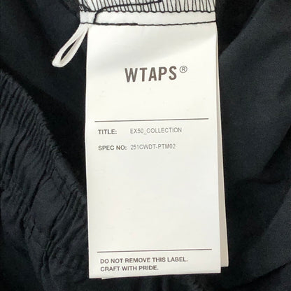 【中古品】【メンズ】 WTAPS ダブルタップス 25SS SDDT2001 TROUSERS NYCO. WEATHER 251CWDT-PTM02 SDDT2001 トラウザーズ NYCO.ウェザー ボトムス パンツ 153-251128-yy-27-tei サイズ：01 カラー：ブラック 万代Net店