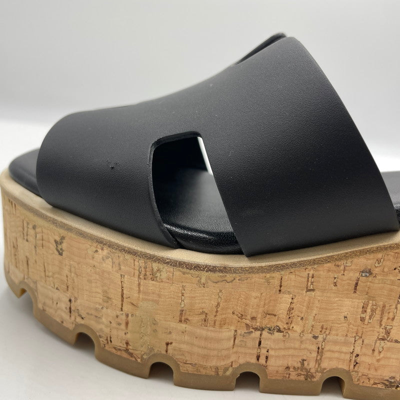 【中古品】【レディース】 HERMES エルメス EZe 30 SL1221026Z 360 2501 エズ 30 サンダル 靴 183-251128-yo-01-tei サイズ：36 カラー：ブラック 万代Net店