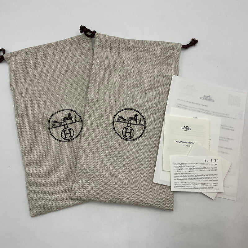 【中古品】【レディース】 HERMES エルメス EZe 30 SL1221026Z 360 2501 エズ 30 サンダル 靴 183-251128-yo-01-tei サイズ：36 カラー：ブラック 万代Net店