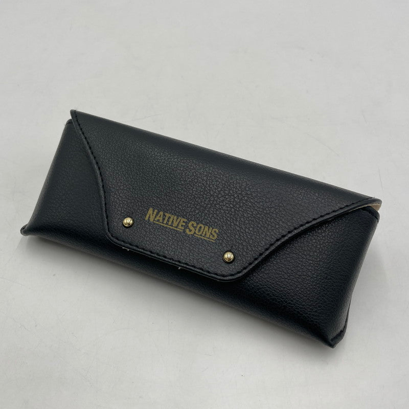 【中古品】【メンズ】 NATIVE SONS ネイティブサンズ REMM レム 17-144 サングラス アイウェア アクセサリー 203-251128-yo-05-tei サイズ：52.5□17 144 カラー：シルバー 万代Net店