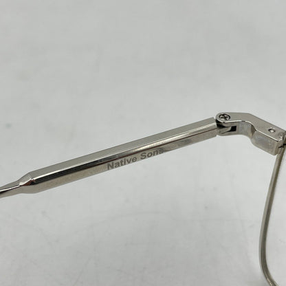 【中古品】【メンズ】 NATIVE SONS ネイティブサンズ REMM レム 17-144 サングラス アイウェア アクセサリー 203-251128-yo-05-tei サイズ：52.5□17 144 カラー：シルバー 万代Net店