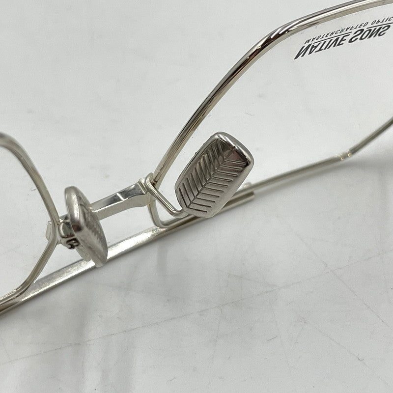 【中古品】【メンズ】 NATIVE SONS ネイティブサンズ REMM レム 17-144 サングラス アイウェア アクセサリー 203-251128-yo-05-tei サイズ：52.5□17 144 カラー：シルバー 万代Net店