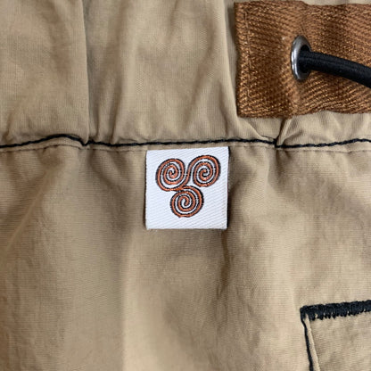 【中古品】【メンズ】 SAYHELLO セイハロー NYLON PANTS ナイロンパンツ ボトムス トラックパンツ 158-251201-ts-09-tei サイズ：L カラー：ベージュ 万代Net店