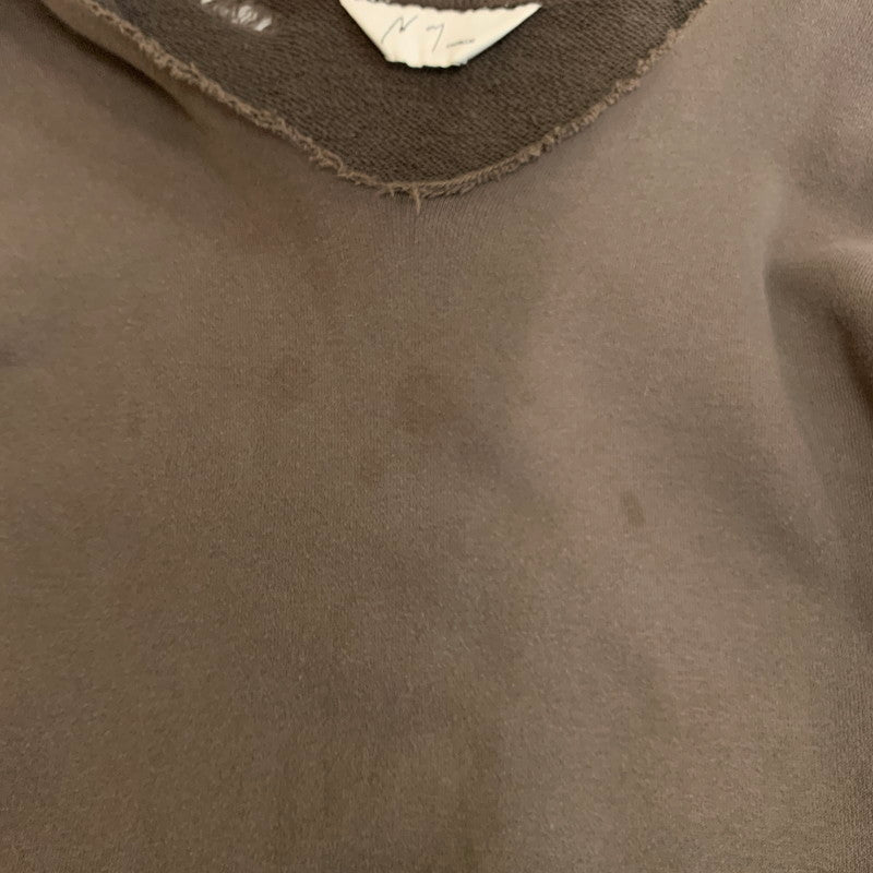 【中古品】【メンズ】 ANCELLM アンセルム DYED DAMAGE HOODIE ANC-CT16 ダイダメージ フーディー トップス プルオーバーパーカー エイジング加工 140-251201-ts-05-tei サイズ：2 カラー：ブラウン 万代Net店