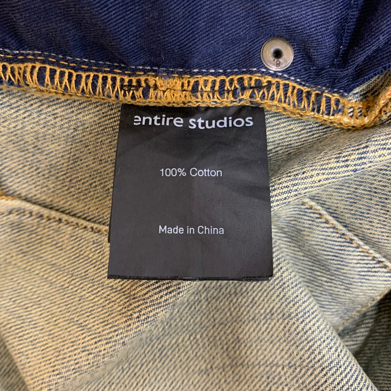 【中古品】【メンズ】 entire studios エンタイアスタジオ GEM JEANS SURFACE WAVE ES2431SW ジェムジーンズ サーフェスウェーブ ボトムス デニムパンツ 152-251201-ts-06-fuzh サイズ：L カラー：インディゴ 万代Net店