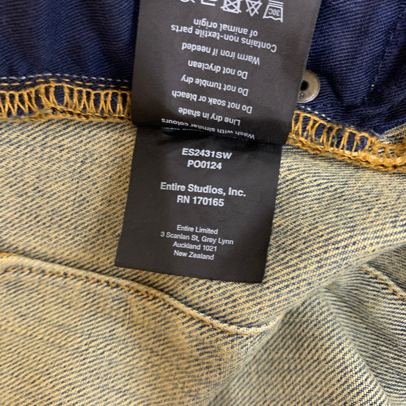 【中古品】【メンズ】 entire studios エンタイアスタジオ GEM JEANS SURFACE WAVE ES2431SW ジェムジーンズ サーフェスウェーブ ボトムス デニムパンツ 152-251201-ts-06-fuzh サイズ：L カラー：インディゴ 万代Net店