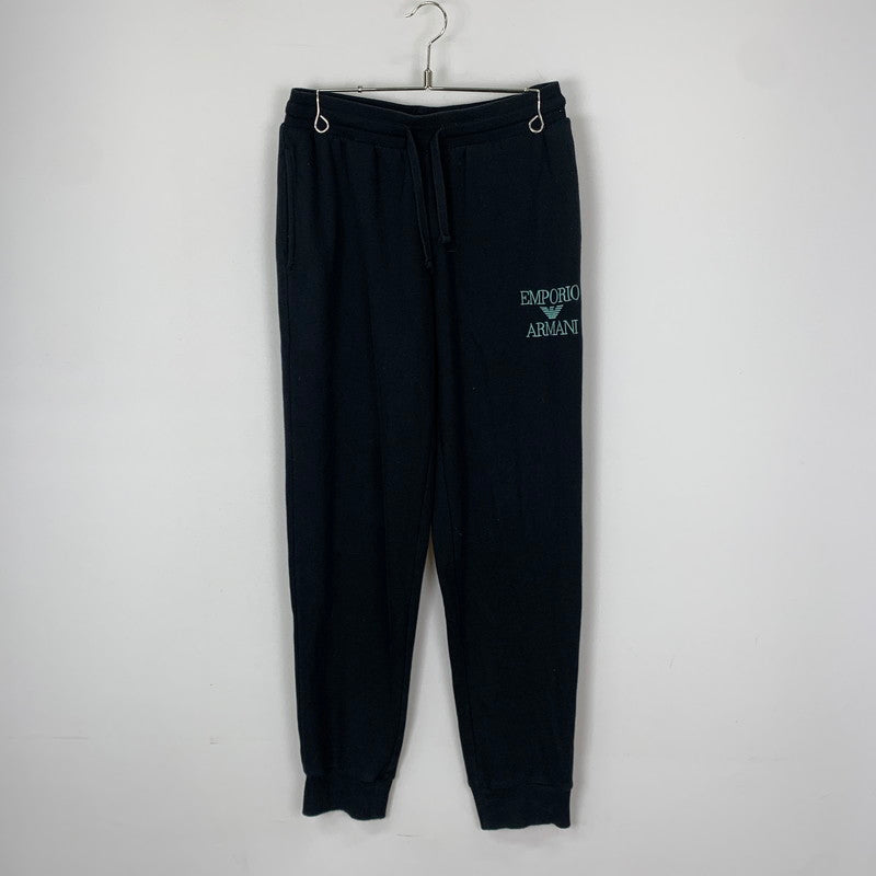 【中古品】【メンズ】 Emporio Armani エンポリオ・アルマーニ SWEAT PANTS 111873 3F571 スウェット パンツ ボトムス ジョガーパンツ 152-251201-ts-14-tei サイズ：M カラー：ブラック 万代Net店