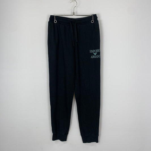 【中古品】【メンズ】 Emporio Armani エンポリオ・アルマーニ SWEAT PANTS 111873 3F571 スウェット パンツ ボトムス ジョガーパンツ 152-251201-ts-14-tei サイズ：M カラー：ブラック 万代Net店