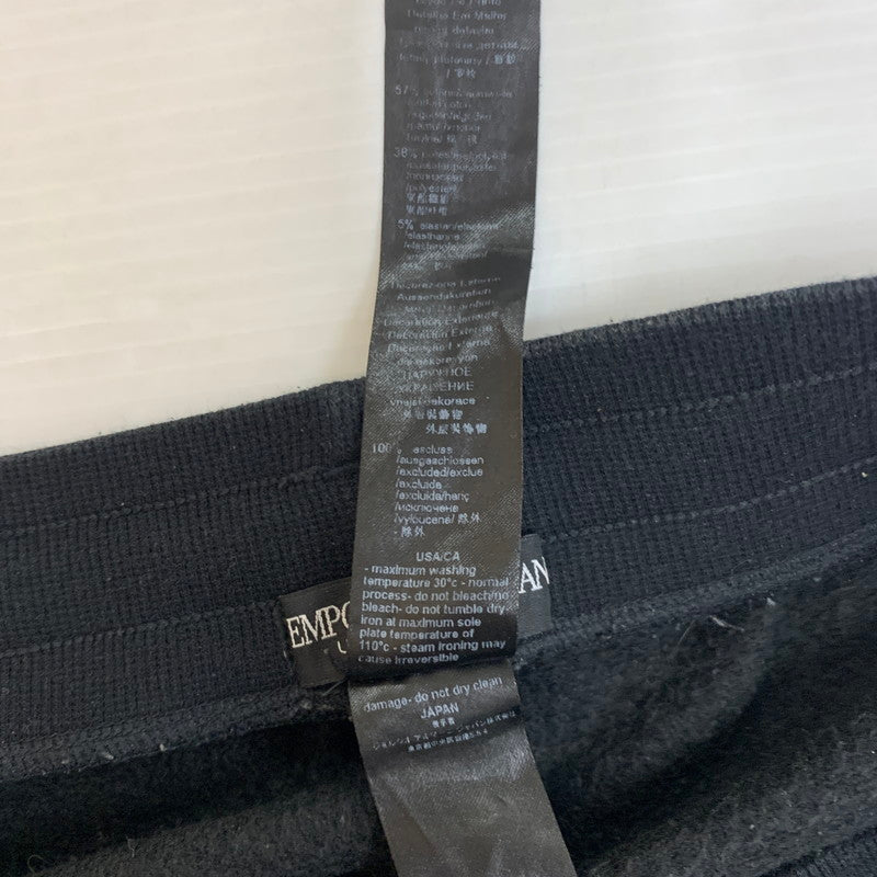 【中古品】【メンズ】 Emporio Armani エンポリオ・アルマーニ SWEAT PANTS 111873 3F571 スウェット パンツ ボトムス ジョガーパンツ 152-251201-ts-14-tei サイズ：M カラー：ブラック 万代Net店