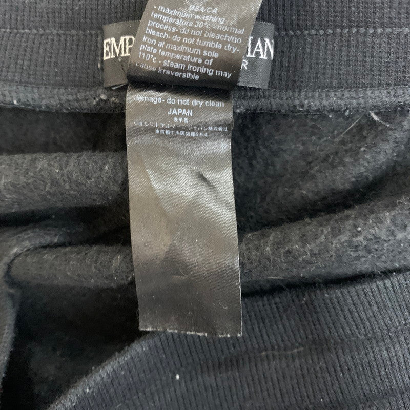 【中古品】【メンズ】 Emporio Armani エンポリオ・アルマーニ SWEAT PANTS 111873 3F571 スウェット パンツ ボトムス ジョガーパンツ 152-251201-ts-14-tei サイズ：M カラー：ブラック 万代Net店
