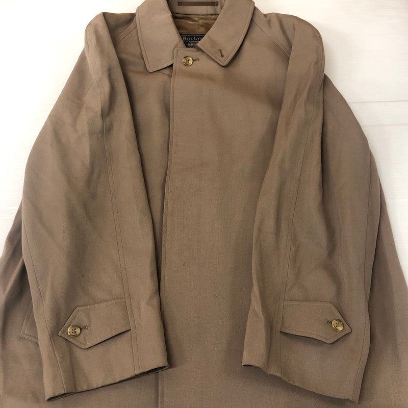 【現状渡し品】【メンズ】 Burberrys バーバリーズ BALMACAAN COAT バルマカーン コート ライトアウター 141-251130-yy-02-tei サイズ：F カラー：ベージュ 万代Net店