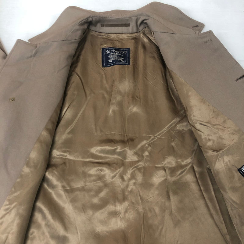 【現状渡し品】【メンズ】 Burberrys バーバリーズ BALMACAAN COAT バルマカーン コート ライトアウター 141-251130-yy-02-tei サイズ：F カラー：ベージュ 万代Net店