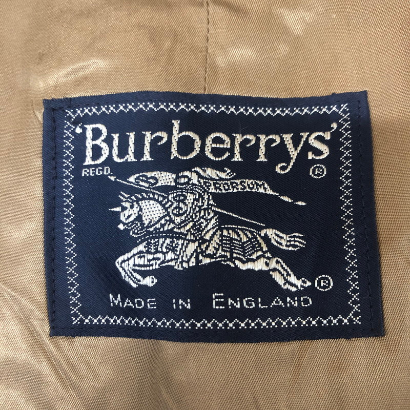 【現状渡し品】【メンズ】 Burberrys バーバリーズ BALMACAAN COAT バルマカーン コート ライトアウター 141-251130-yy-02-tei サイズ：F カラー：ベージュ 万代Net店