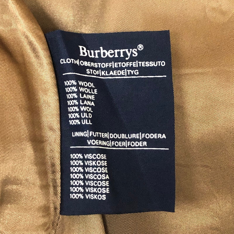 【現状渡し品】【メンズ】 Burberrys バーバリーズ BALMACAAN COAT バルマカーン コート ライトアウター 141-251130-yy-02-tei サイズ：F カラー：ベージュ 万代Net店